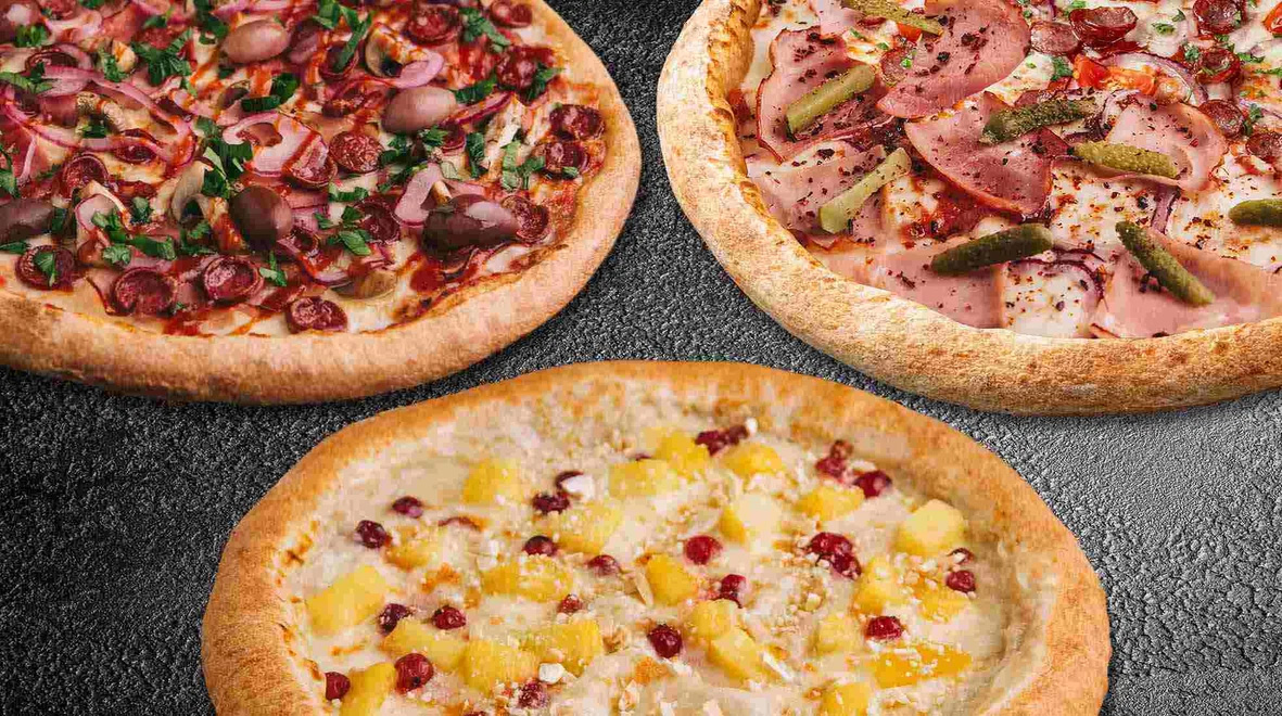 Огляд комбо-наборів від “MonoPizza”: “Ситний Мікс”, + “BBQ” + “Солодка Дольче”