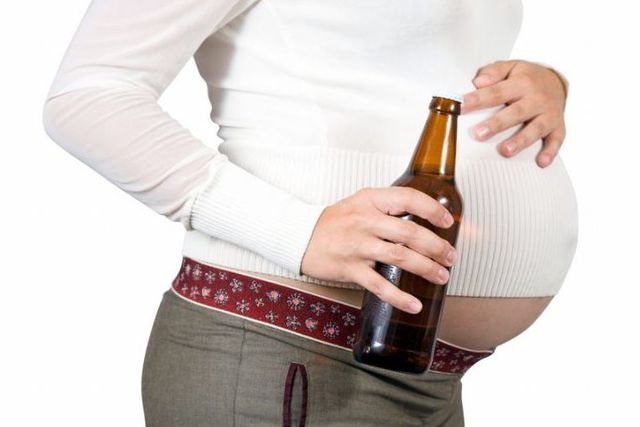 Алкоголь при вагітності