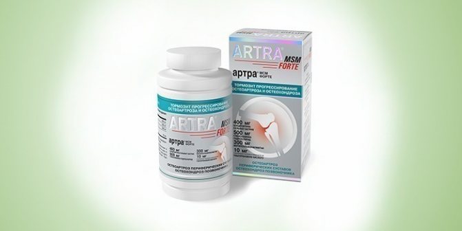 Артрит МСМ Форте - як приймати, дозування, властивості препарату ...