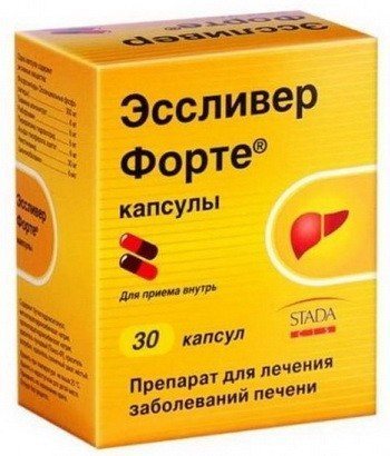 Есслівер Форте: склад і показання, огляд інструкції та відгуків про застосування, побічні дії, сумісність з алкоголем, аналоги і що з них краще