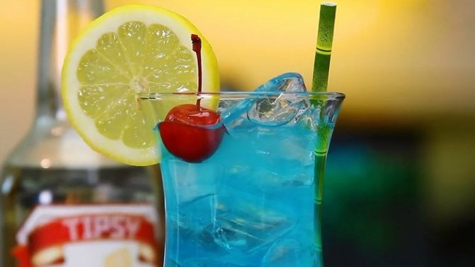 Блакитна лагуна коктейль.  Склад, рецепти Приготування класичного алкогольного и безалкогольного