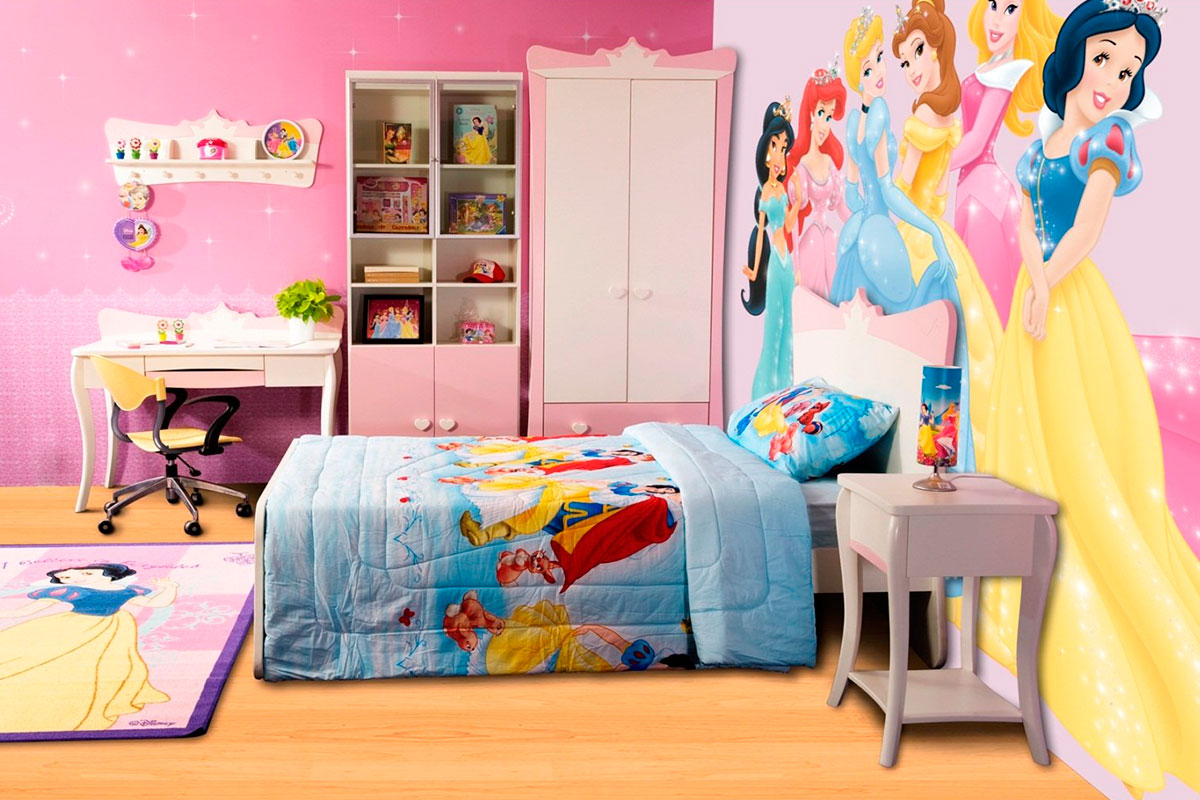 Кімната в стилі Дісней для дівчаток
