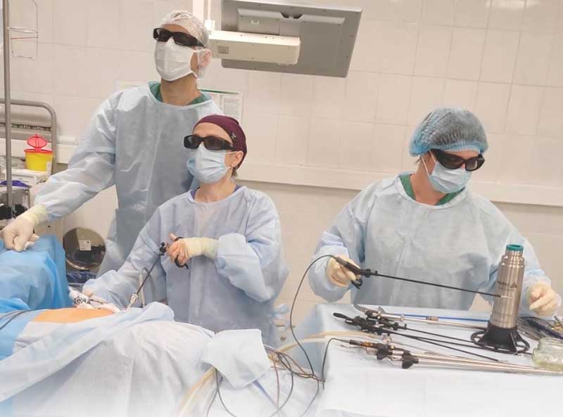 Симультанная операция (хирурги клиники Garvis - г. Днепр)