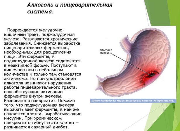 Як алкоголь впліває на трав'яному систему