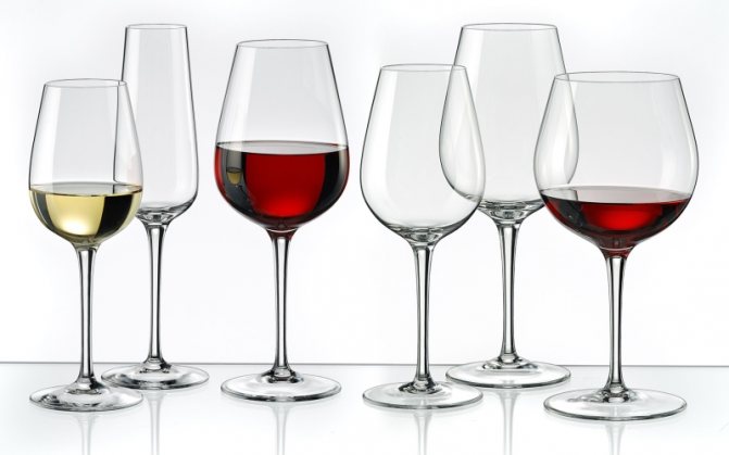 Як правильно подавати вино в келихах