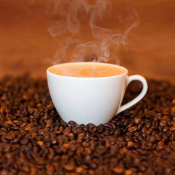 Чашка ароматного кофе
