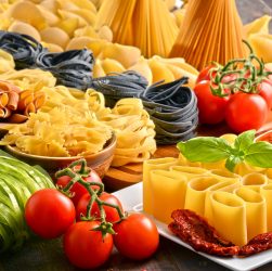 Разнобразие макароны с Италии