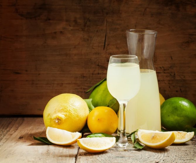 Самогон на лимонах
