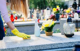 Серйозний благоустрій могили