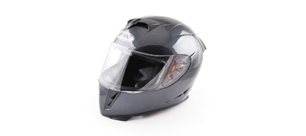 Шлем для мотоцилиста с нетонированным стеклом