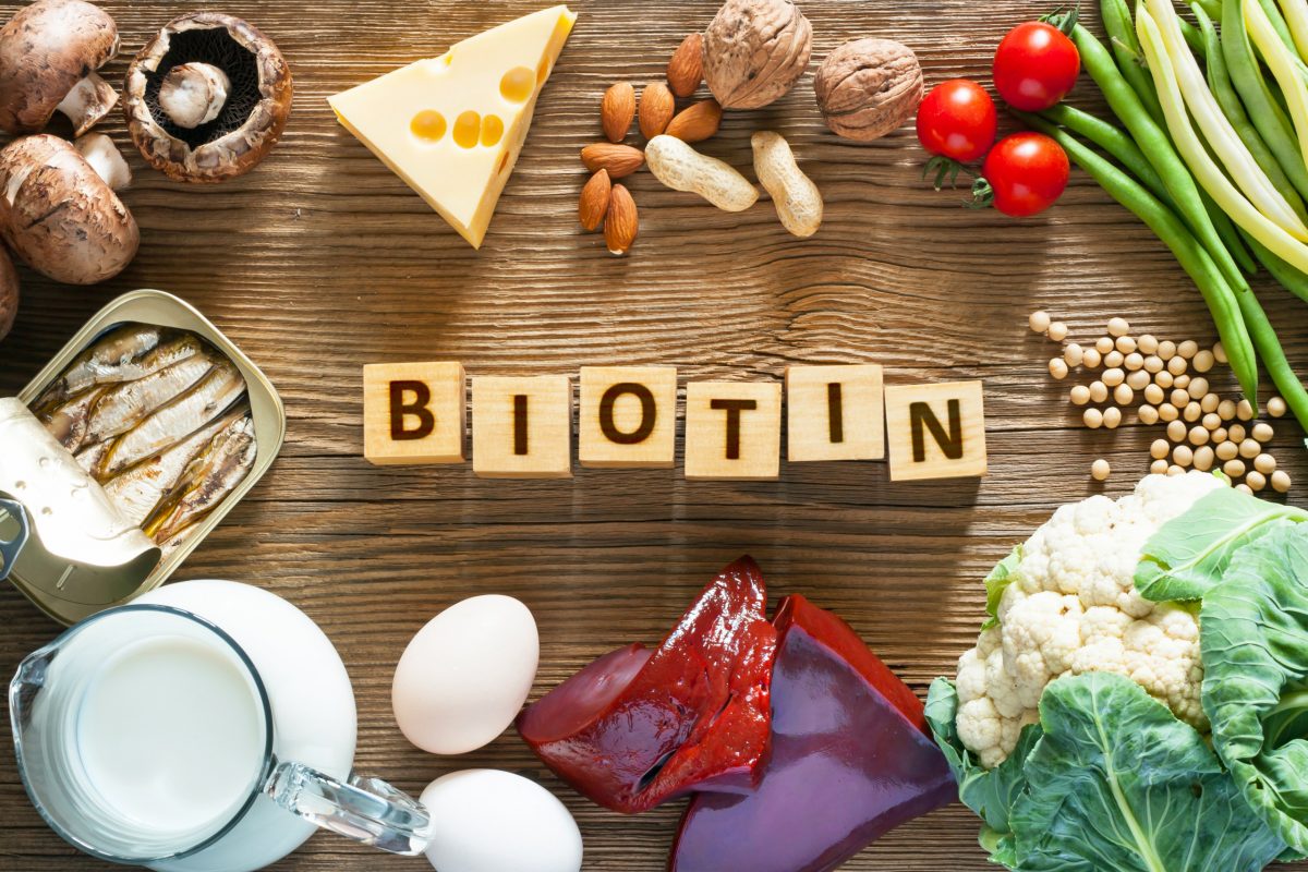 Биотин в продуках питания