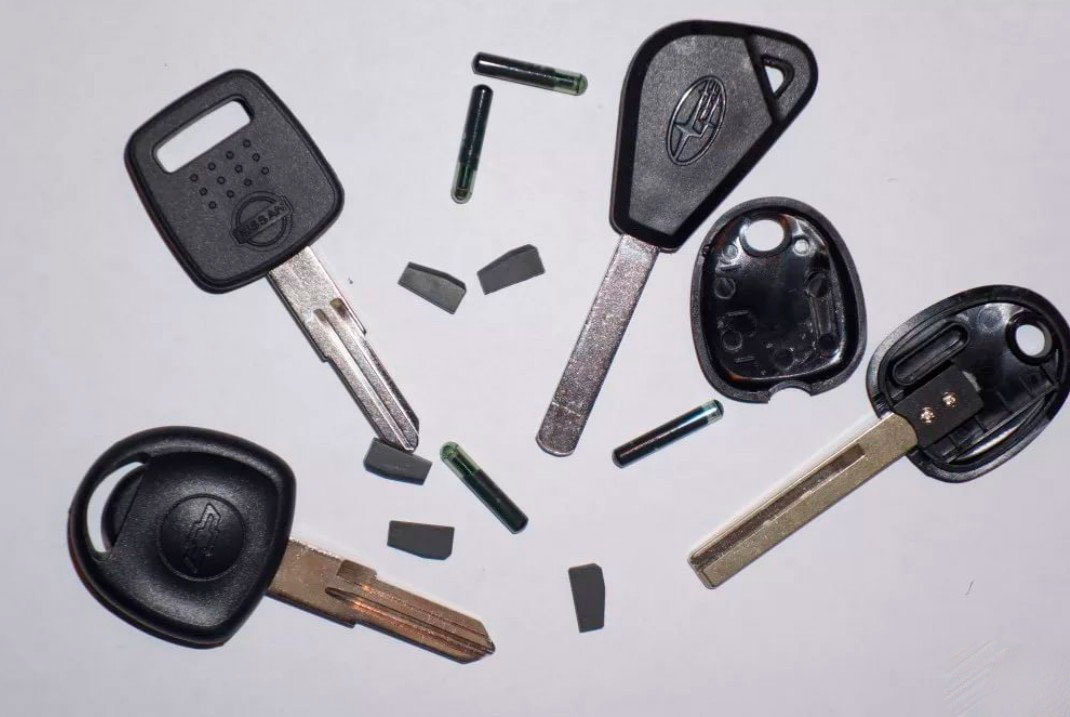 Ключи с иммобилайзером для автомобиля