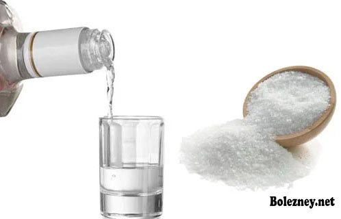 Горілка з сіллю від проносу: як пріготуваті и як правильно прійматі?